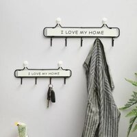 Lựa Chọn Trái Tim Nhỏ Sắt Tươi Móc Gỗ Phòng Hộ Gia Đình Phòng Ngủ Cửa Treo Quần Áo Phía Sau Lối Vào Chìa Khóa Lưu Trữ Mạnh Mẽ 'iu