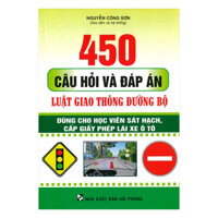 Luật Giao Thông Đường Bộ - 450 Câu Hỏi Và Đáp Án