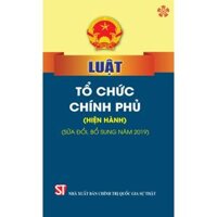 Luật Tổ chức Chính phủ bản in 2023