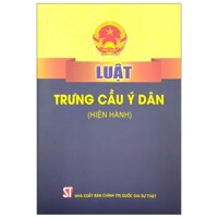 Luật Trưng Cầu Ý Dân Hiện Hành