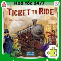 [Luật Việt] Boardgame Ticket to Ride - Đường Tàu Liên Bang Tigarboardgame