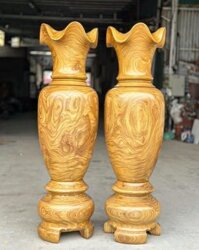 Lục bình gỗ cẩm 1m7 đk49