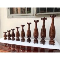 Lục Bình gỗ cẩm 9 món