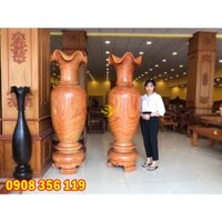 Lục bình gỗ hương VIP cao 2m