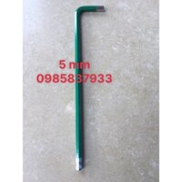 Lục giác 5 mm chữ L đầu bi dài xanh TLC-5GR Eight Nhật hàng xịn chất lượng cao vặn ốc bền đẹp