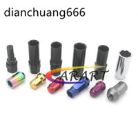 Lục Giác 6 / 7 Điểm Khóa Bánh Xe Đai Ốc Ổ Cắm Tác Động Cho 16.517 / 19MM Bộ Chuyển Đổi (allen key type) Saiz M12