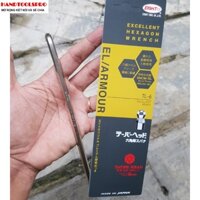 Lục giác bi đủ size 1.5-14mm thép SNCM+V Nhật Bản Eight TL-6 với lớp mạ mới EL/ARMOUR chống mài mòn và gỉ sét (NEW)