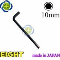 Lục giác chữ L 10mm JAPAN Eight 008-10 loại 2 đầu bằng kích thước 10mm x 40mm x 172mm