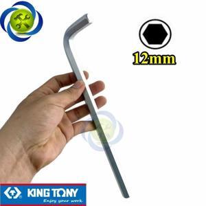 Lục giác chữ L 12mm Kingtony 112512 loại 2 đầu bằng dài 262mm