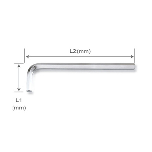 Lục giác chữ L (dài) 10mm Toptul AGAL1018