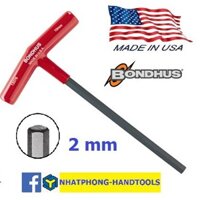 Lục Giác chữ T 2mm sản xuất tại Mỹ hiệu BONDHUS dài 10 cm , 15 cm .