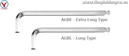 Lục giác L đầu bi (dài) TOPTUL AGBL0715 - 7mm