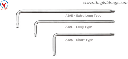 Lục giác L sao (dài) T27 Toptul AIAE2715