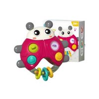 Lục lạc cho bé sơ sinh Goodway Rainbow Ball Pusher 3 tháng tuổi