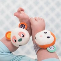 Lục lạc đeo tay chân gấu Panda và khỉ Infantino