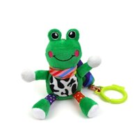 Lục Lạc Treo Nôi, Xe Đẩy - Con Ếch - đồ chơi vải an toàn pipo