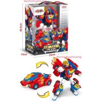 Lực lượng nhí x animaltron robot cảnh sát không gian Sư Tử Jaws Cop lion siêu nhân nhí