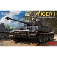 LỤC QUÂN - RYE FIELD MODEL - 5075 - 1/35 MÔ HÌNH XE TĂNG TIGER I 100# INITIAL PRODUCTION EARLY 1943