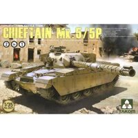 LỤC QUÂN - TAKOM - 2027 - 1/35 MÔ HÌNH XE TĂNG BRITISH MAIN BATTLE TANK CHIEFTAIN MK.5/P [2 IN 1 KIT]