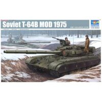 LỤC QUÂN - TRUMPETER - 01581 - 1/35 MÔ HÌNH XE TĂNG SOVIET T-64 MAIN BATTLE TANK MOD.1975