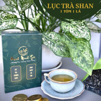 Lục trà Shan Tuyết 1 tôm 1 lá - Bạch Minh Trà | Trà xanh cổ thụ thượng hạng - Hộp 100gram