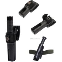 Luc universal duty mechanical baton quick pull set có thể xoay 360 độ belt baton bracket survival edc kit