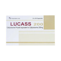 Lucass 200 điều trị viêm phổi, viêm phế quản, viêm họng