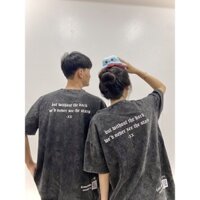 [Lucien Tee] áo phông xám loang acid màu hot trend