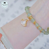 Lucky Apricot Vòng tay phụ nữ Hai Lớp Thiết kế đặc biệt quan tâm cao cấp tính khí ngọt ngào đính cườm