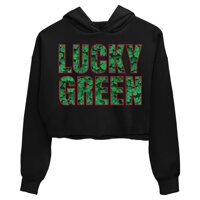 Lucky Green Crop Hoodie - Jordan 1 Lucky Green