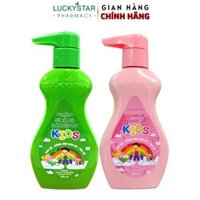 Lucky Star-Sữa Tắm Gội Thảo Dược Baby 3in1 350ml