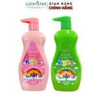 Lucky Star-Sữa Tắm Gội Thảo Dược Baby 3in1 650ml