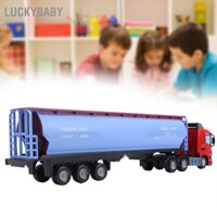 LUCKYBABY 1:43 Kỹ Thuật Xe Tăng Container Đồ Chơi Mô Hình PullBack Phỏng Cao Trẻ Em