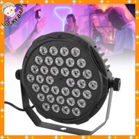 LUCKYBABY Đèn LED Par Light Tín hiệu DMX Đèn LED 36x3W Đa năng 4 chế độ điều khiển Giai đoạn cho ban nhạc