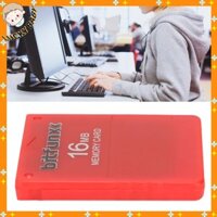 LUCKYBABY Thẻ nhớ Component Game 16MB Di động Dễ sử dụng Bền bỉ cho PlayStation 2