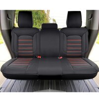 LUCKYMAN CLUB 56-SLD Bench Seat Covers Fit for 2007-2020 Sierra Chevy Silverado 1500/2500 HD / 3500 HD Crew,Double,Extended Cab with Water Proof Fa...