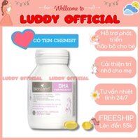 Luddy oficial DHA Bầu Bioisland 60 Viên Cho con gái trang bị Mang Thai, bà bầu Và sau khi sinh - nguồn gốc Úc oficial