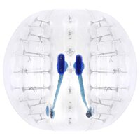 Ludosport Inflatable Bumper Bubble Balls Soccer Ball Dia Giant Human Hamster Knocker Ball 5 FT (1.5m) Body Zorb Ball for Adults & Teens Outdoor Tea...