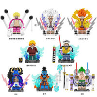 Luffy Kaido Jinping King One Piece Nika Tương Thích Lego Cướp Biển Lắp Ráp Khối Xây Dựng Minifigure Đồ Chơi Bên Thứ Ba