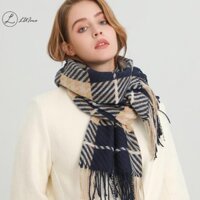 Luimo Giả Khăn Cashmere Cho Nữ Ấm sel Khăn Choàng Tất Cả Trận Đấu Kẻ Sọc * Bán Chạy