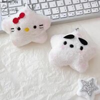 Luimo Móc Khóa Búp Bê Mèo kitty Nhồi Bông Mềm Mại Đáng Yêu