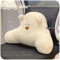 Lukiee Gối Tựa Lưng Văn Phòng, Xe Oto Thư Giãn Tránh Đau Mỏi Vai Gáy Siêu Mềm Mịn An Toàn