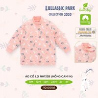 🍊Lullaby🍊 Áo cổ lọ hồng cam in bé gái - Ori Baby Store