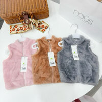 [Lullaby] Áo ghile lông cho bé 6-15kg ấm áp