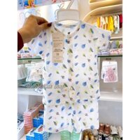 Lullaby Bộ Cài Giữa Tay Ngắn Bé Trai 46B