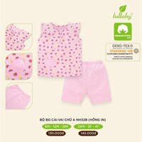 Lullaby bộ cài vai ba lỗ bé trai, bé gái