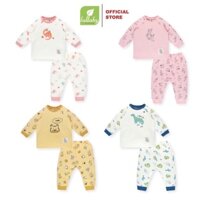 [Lullaby] BỘ CÀI VAI DÀI TAY CHO BÉ( 6-9m đến 3-4y)