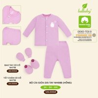 Lullaby Bộ Sơ Sinh Cài Giữa dài Tay NH68B