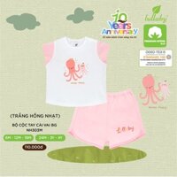 (LULLABY BST 2022) NH303M - Bộ cộc tay cài vai BG