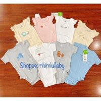 [Lullaby/Chính Hãng] Set body cộc tay Lullaby chất thông hơi cho bé trai,bé gái